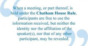 chatham house The Chatham House Rule. Quote 351x185