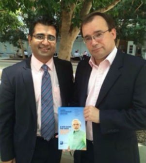 india A consistent Labour Friend of India Manoj Ladwa with Gareth Thomas 301x336
