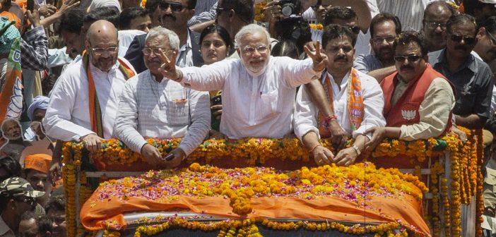 As Modi sounds the poll bugle for 2019, the gloom-mongers start to work overtime PM Narendra Modi at Varanasi campaign 702x336