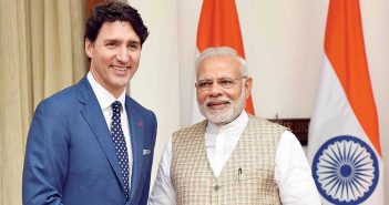 A Grizzly In The Room justin trudeau with Narendra modi 470 351x185
