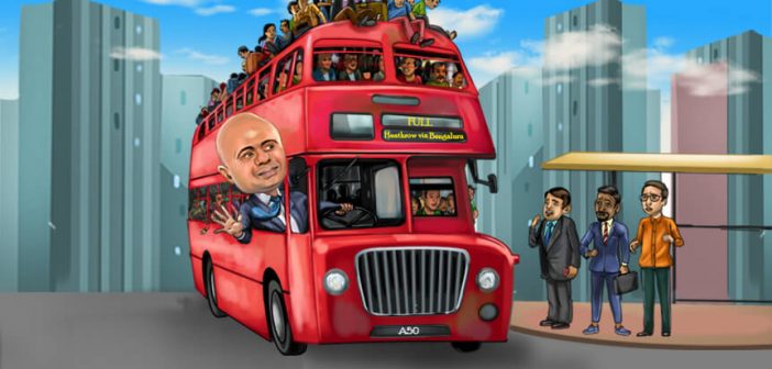 Sajid, smart young Indians must be encouraged to jump on the Global Britain bus Sajid smart young Indians must be encouraged to jump on the Global Britain bus 702x336